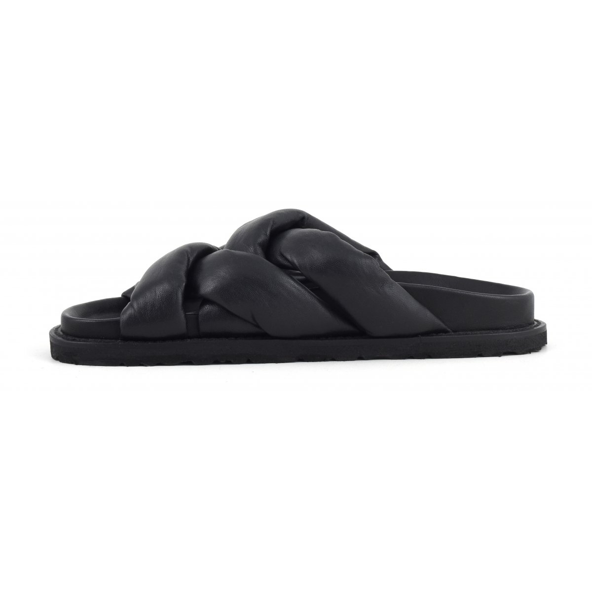 Slide con tomaia intrecciata