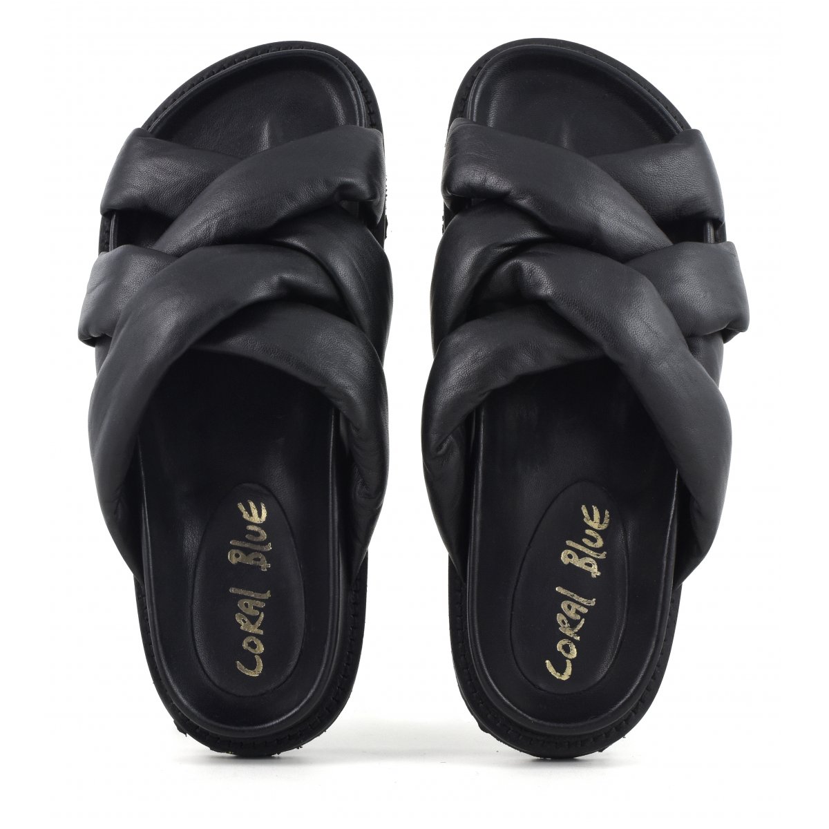 Slide con tomaia intrecciata