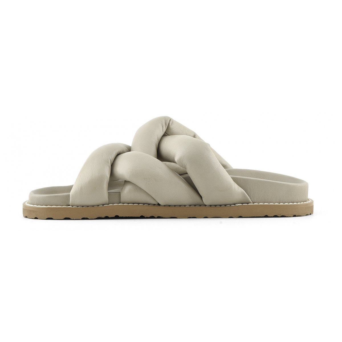 Slide con tomaia intrecciata