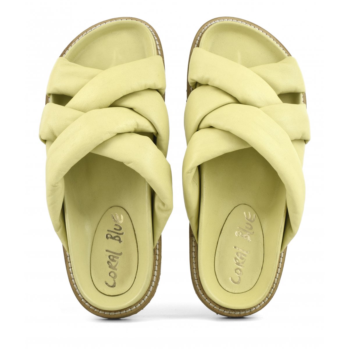 Slide con tomaia intrecciata