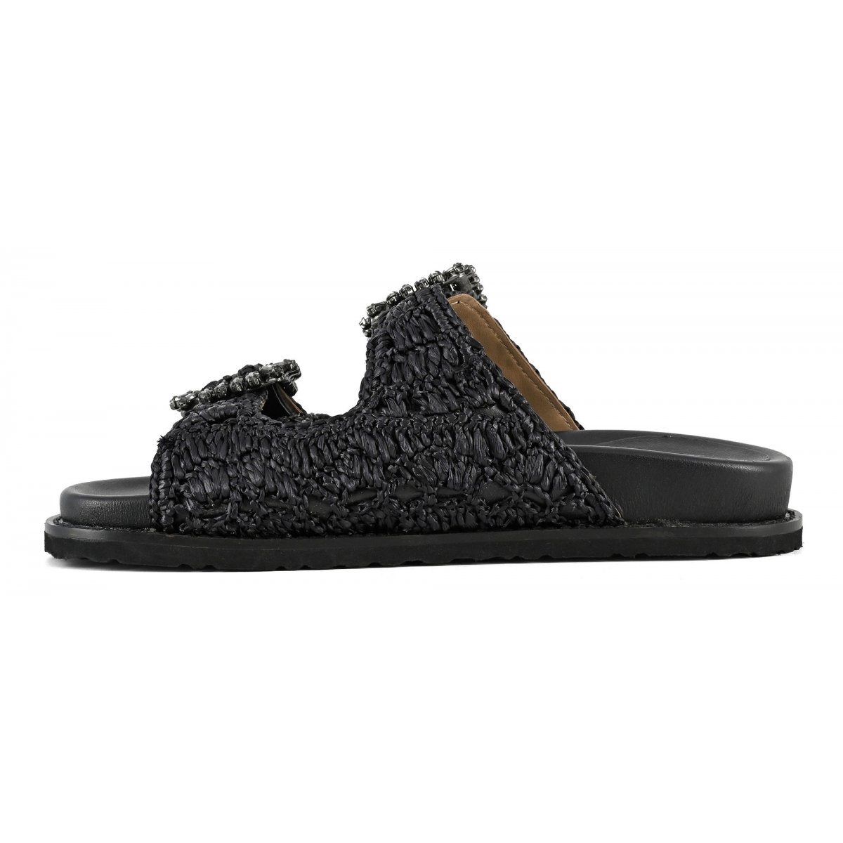 Sandalo gioiello in rafia