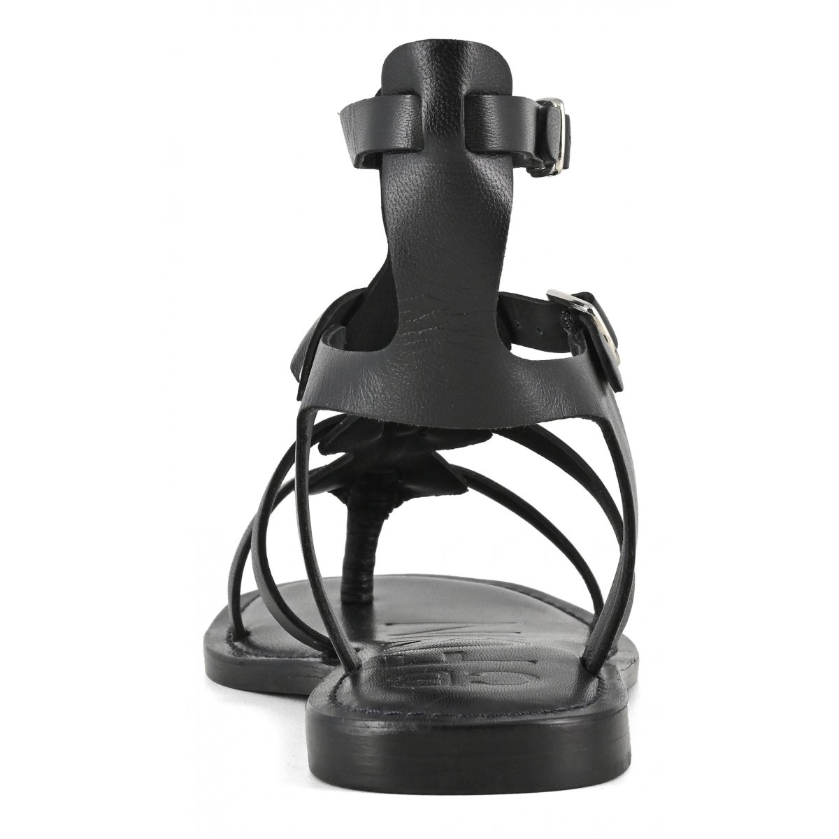 Sandalo gladiatore in pelle