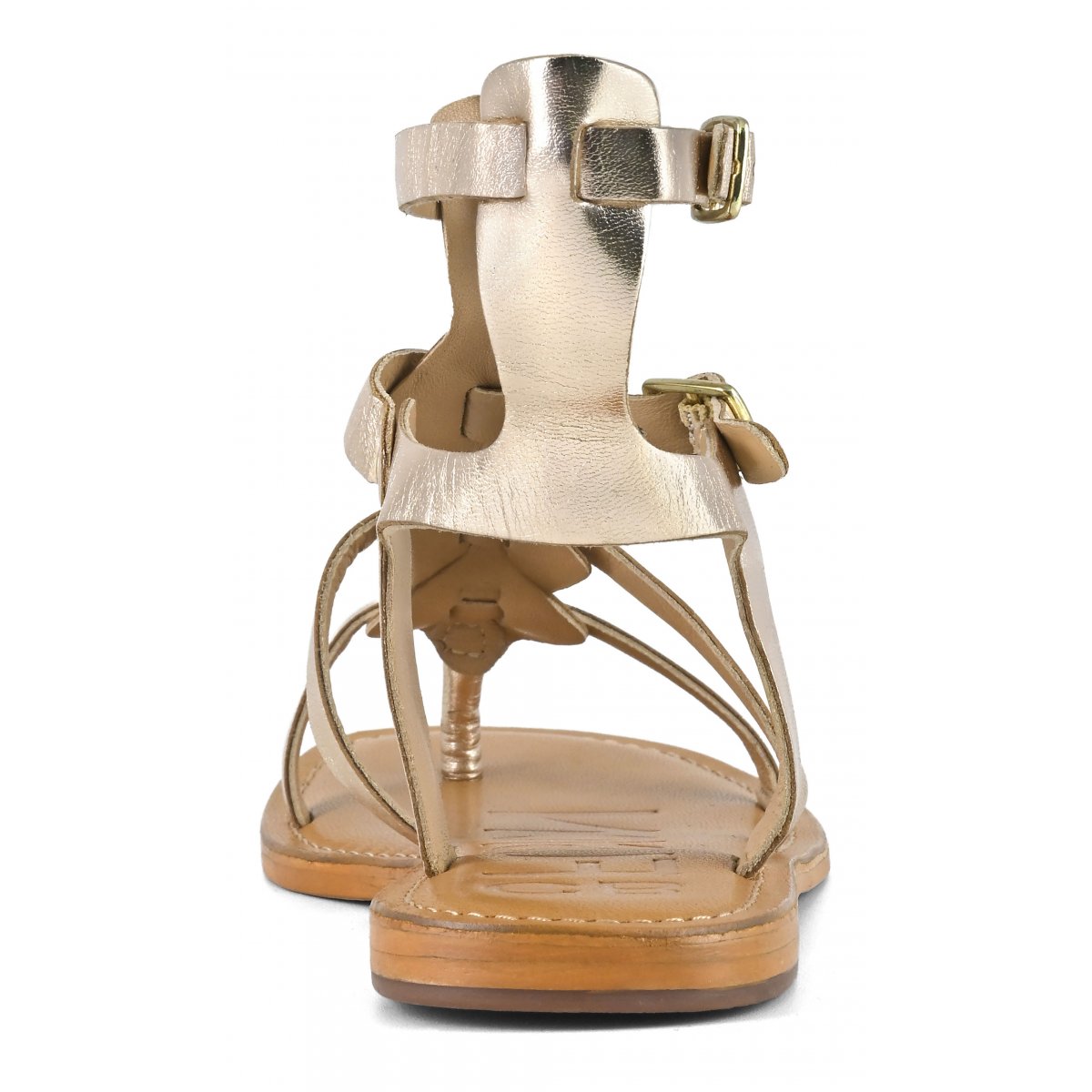 Sandalo gladiatore in pelle