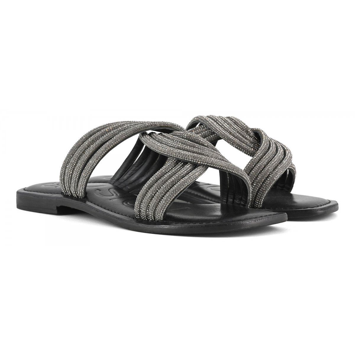 Sandalo con nodo gioiello