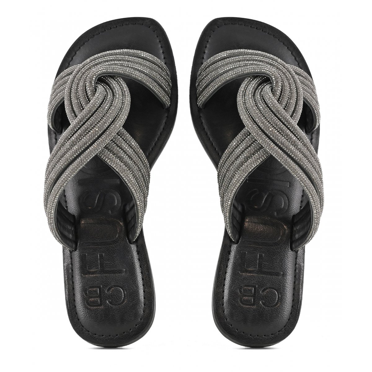 Sandalo con nodo gioiello