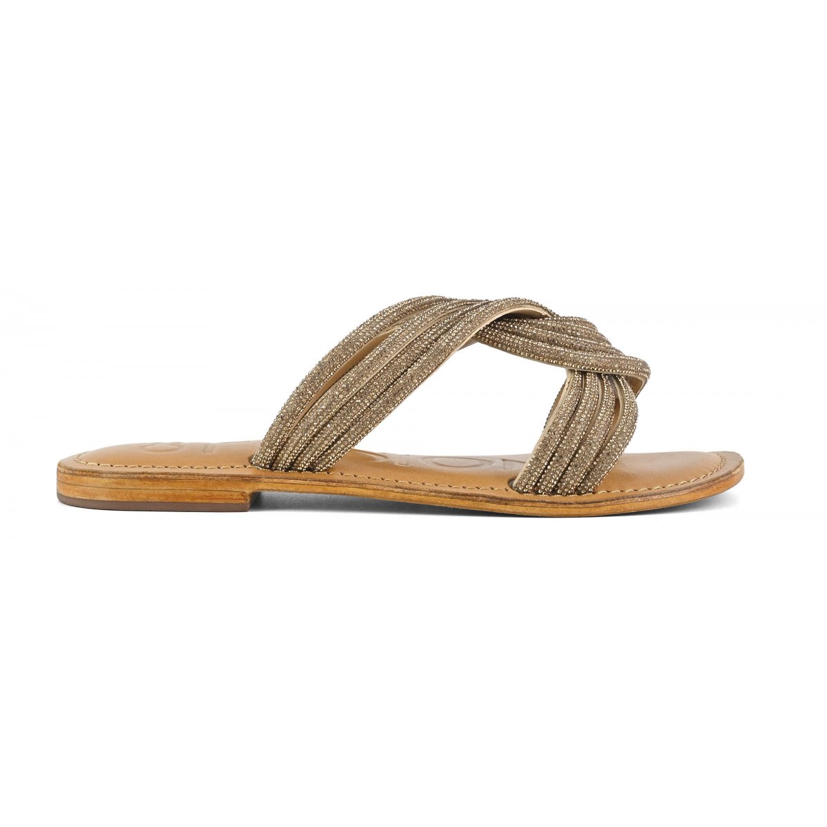 Sandalo con nodo gioiello