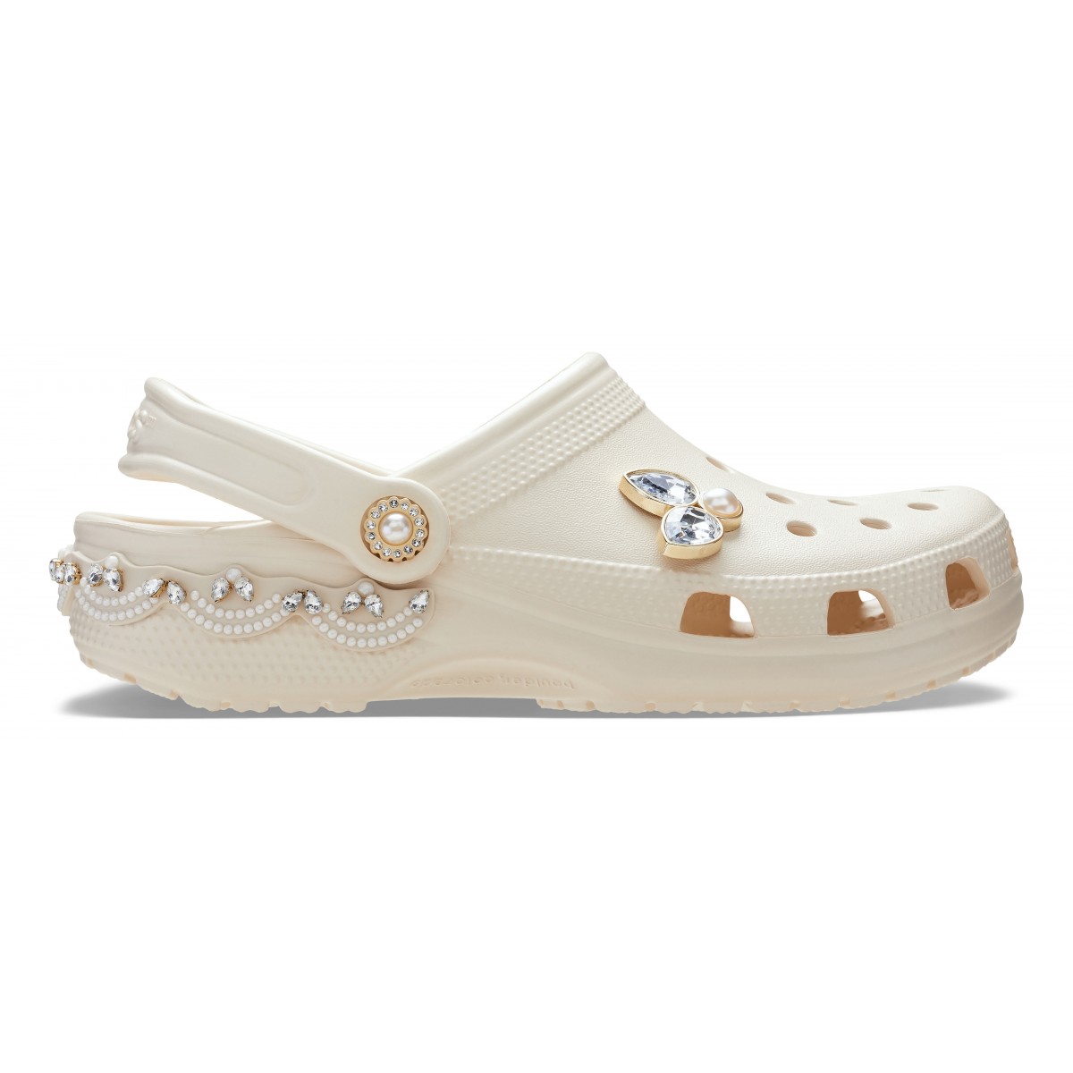 Classic Pinnacle Embellishment Clog - Frappé