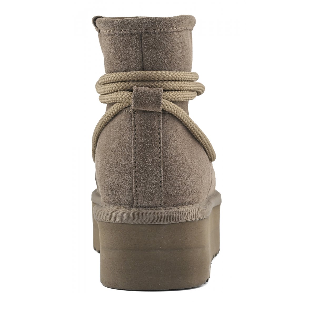 CUSHIONAIRE Mule Donna In Pelle Scamosciata Castagna, Plateau Memory Foam, Fodera Morbida, Taglia 37 EU