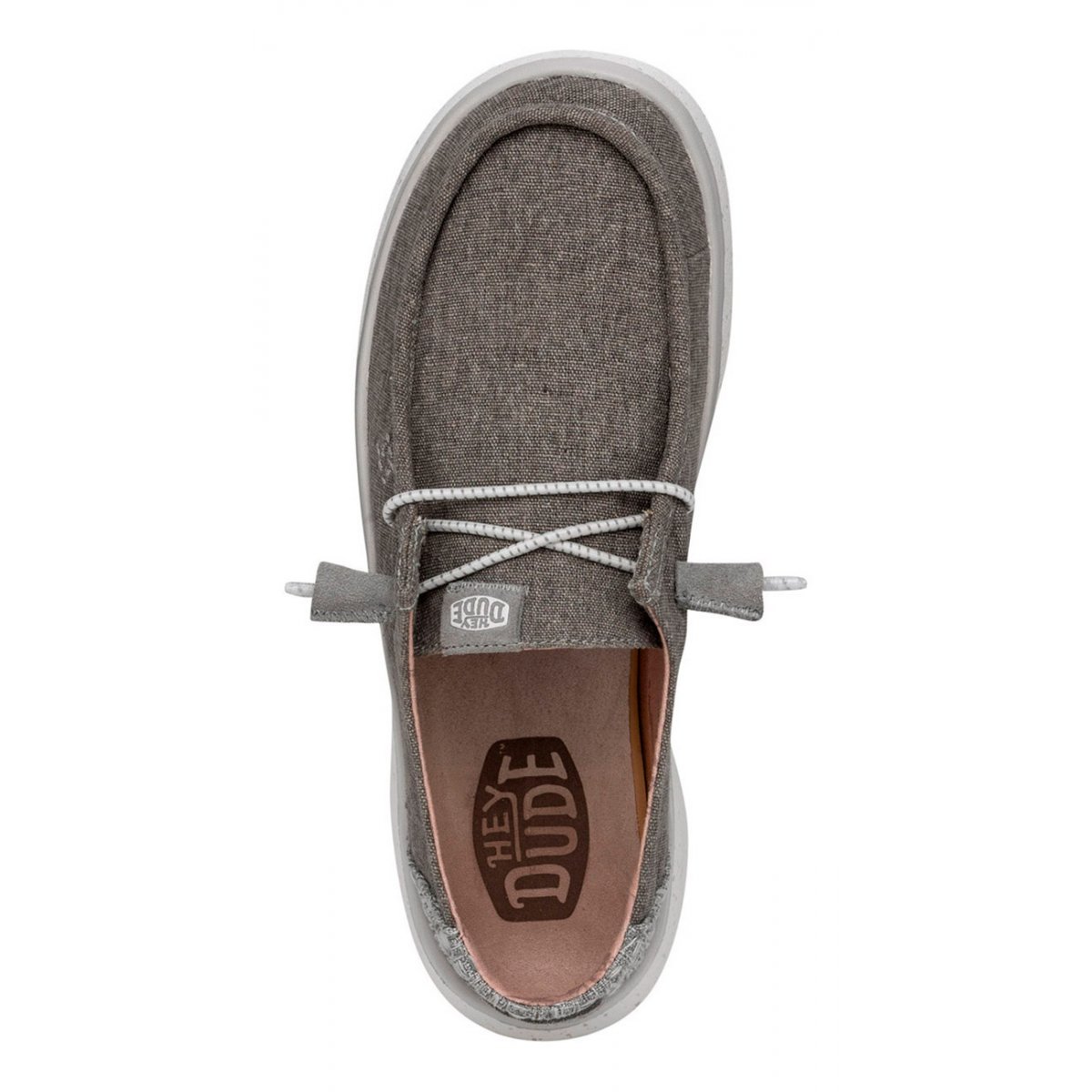 HEY DUDE Mocassino Wendy Rise Woven Grey