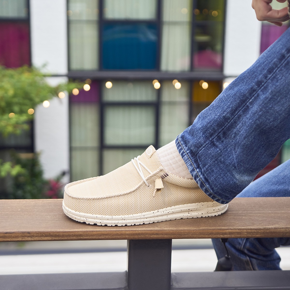 Wally Stretch Sox Irish Cream/Egret - Uomo Primavera Estate