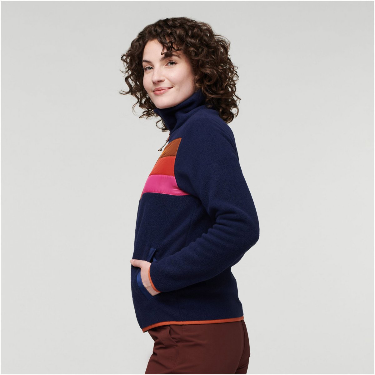 Teca Fleece Full-Zip Jacket Woman