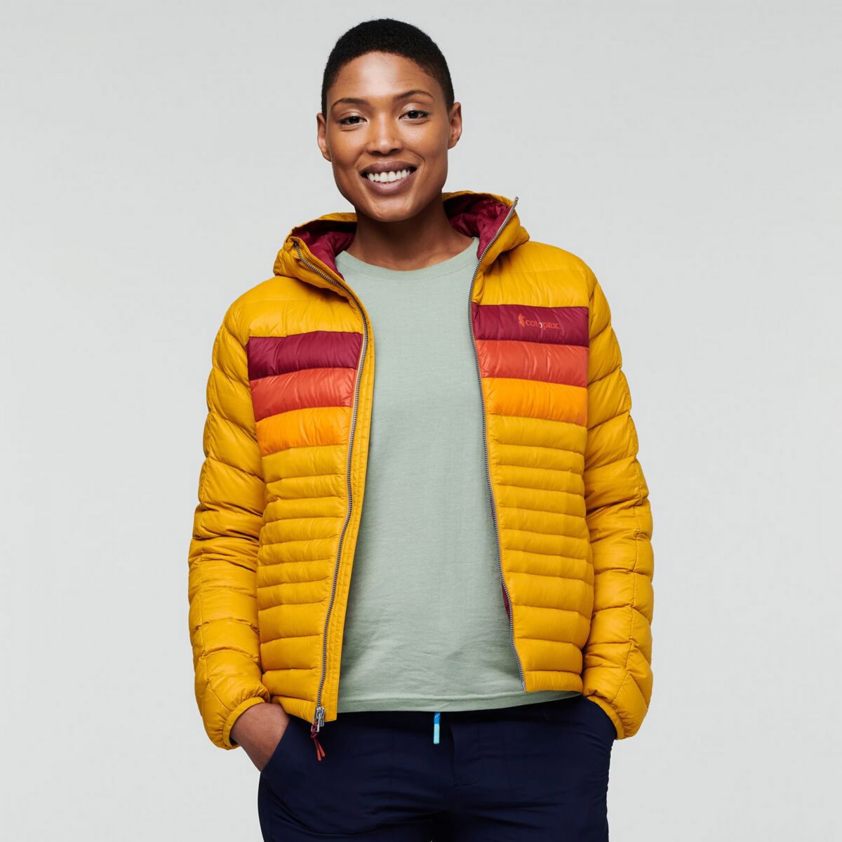 Fuego Down Hooded Jacket Woman
