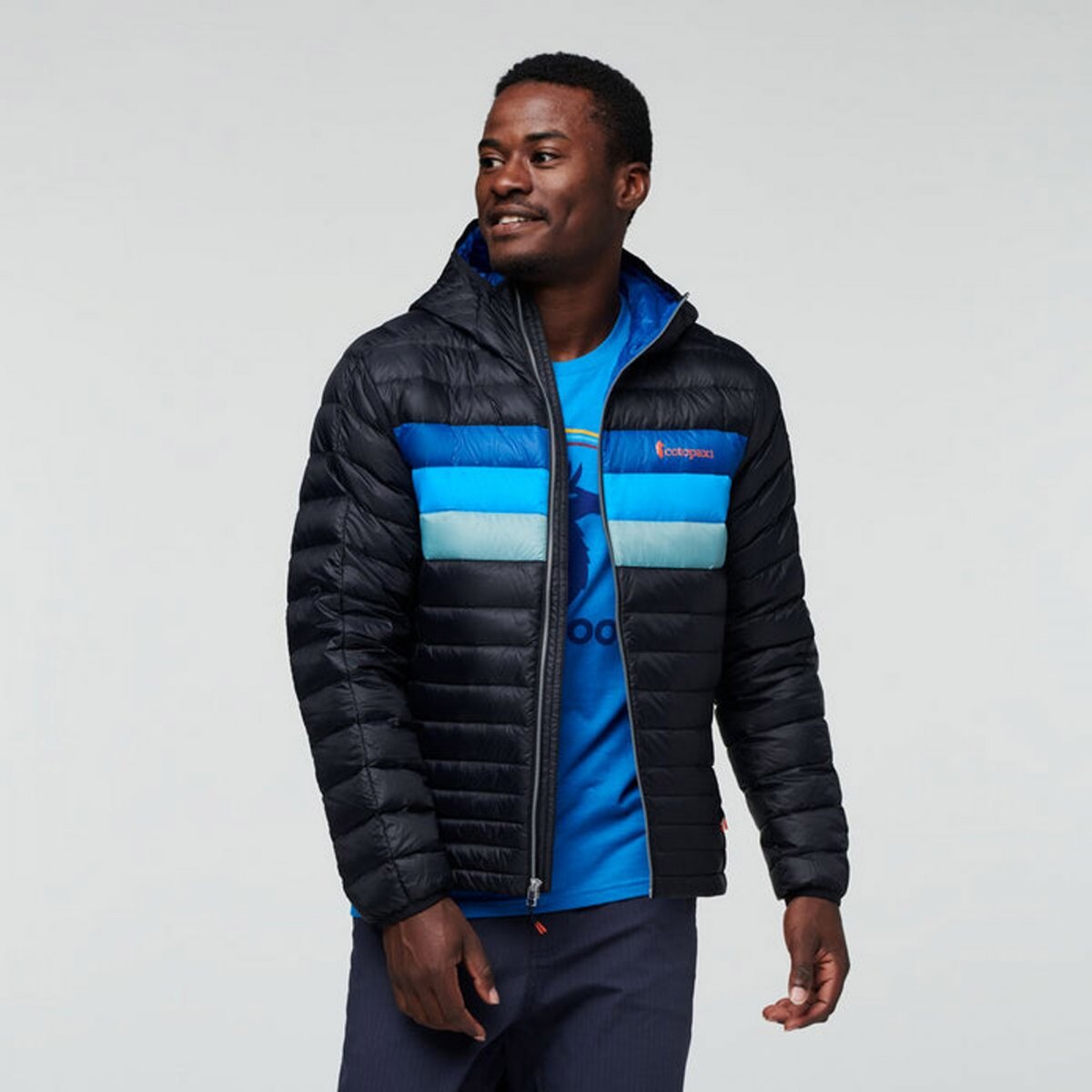 Fuego Down Hooded Jacket Man