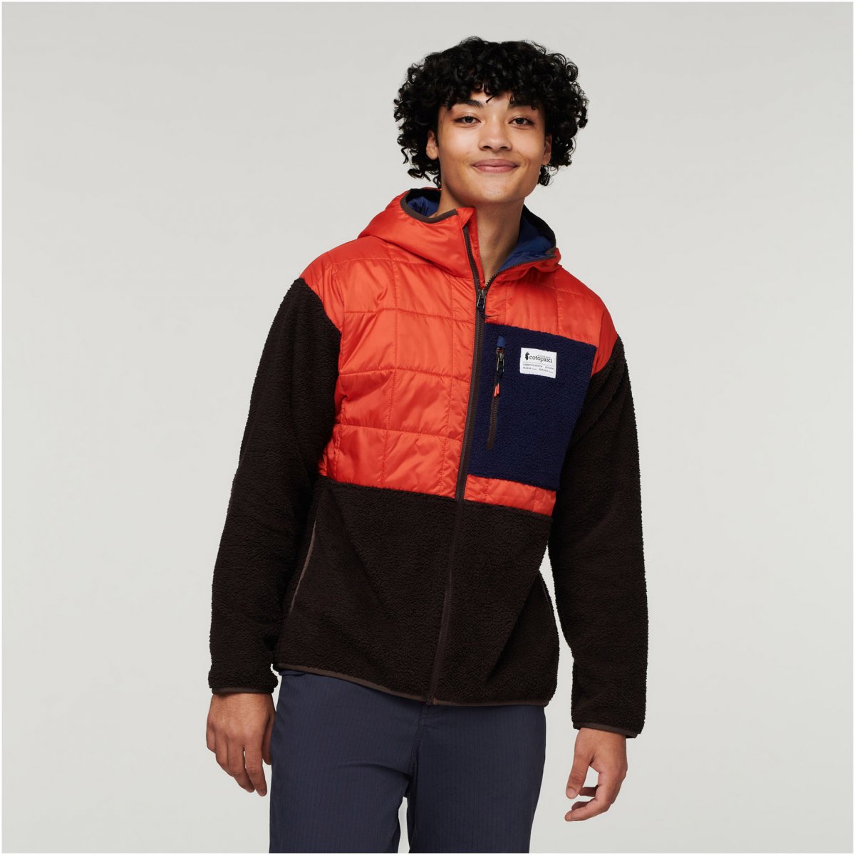 Trico Hybrid Hooded Jacket Man