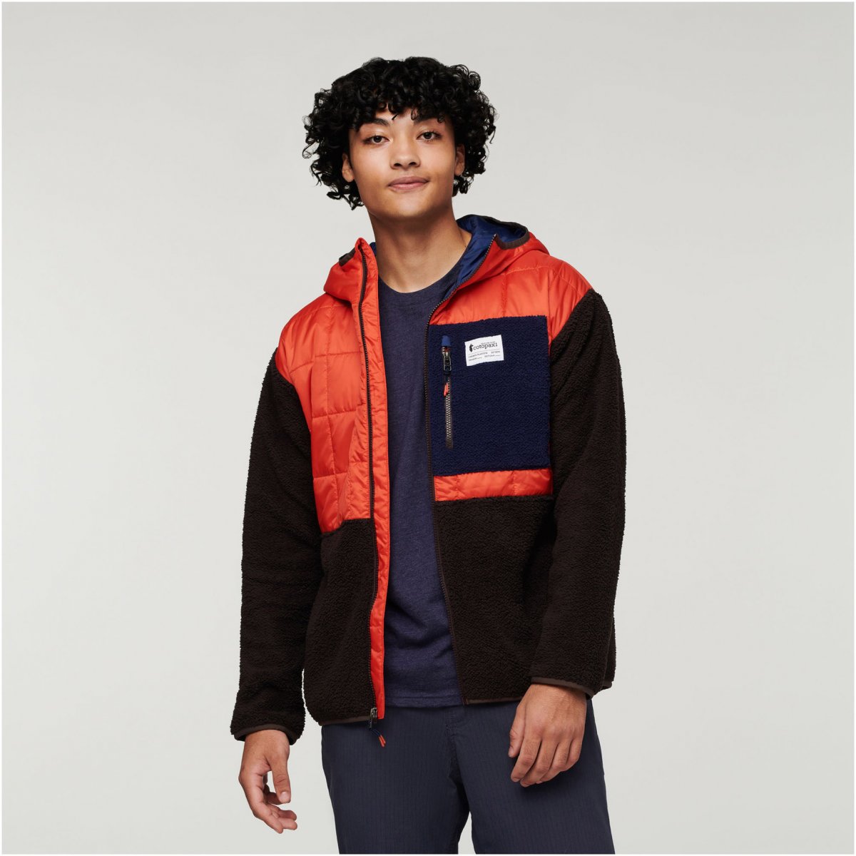 Trico Hybrid Hooded Jacket Man