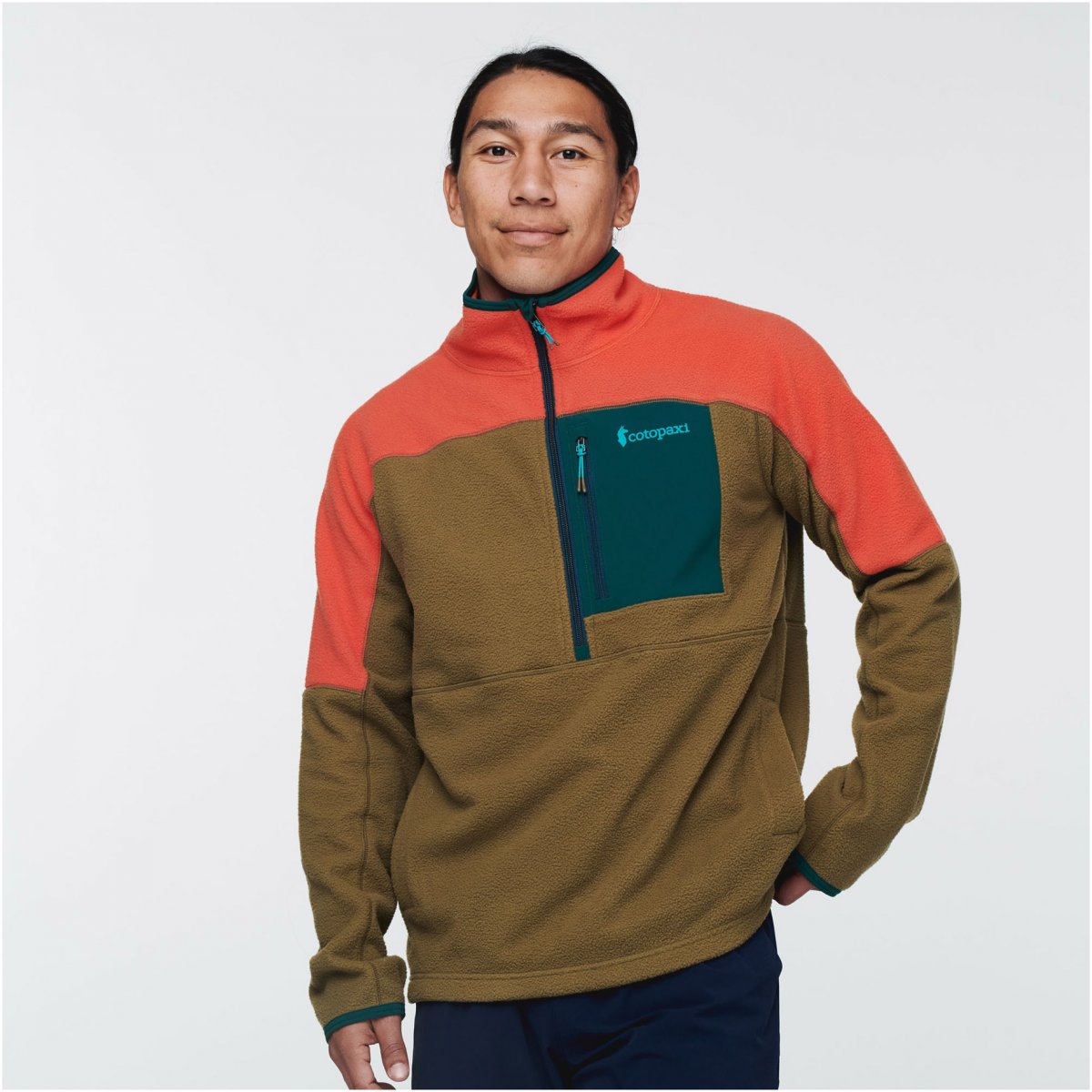 Abrazo Half-Zip Fleece Jacket Man