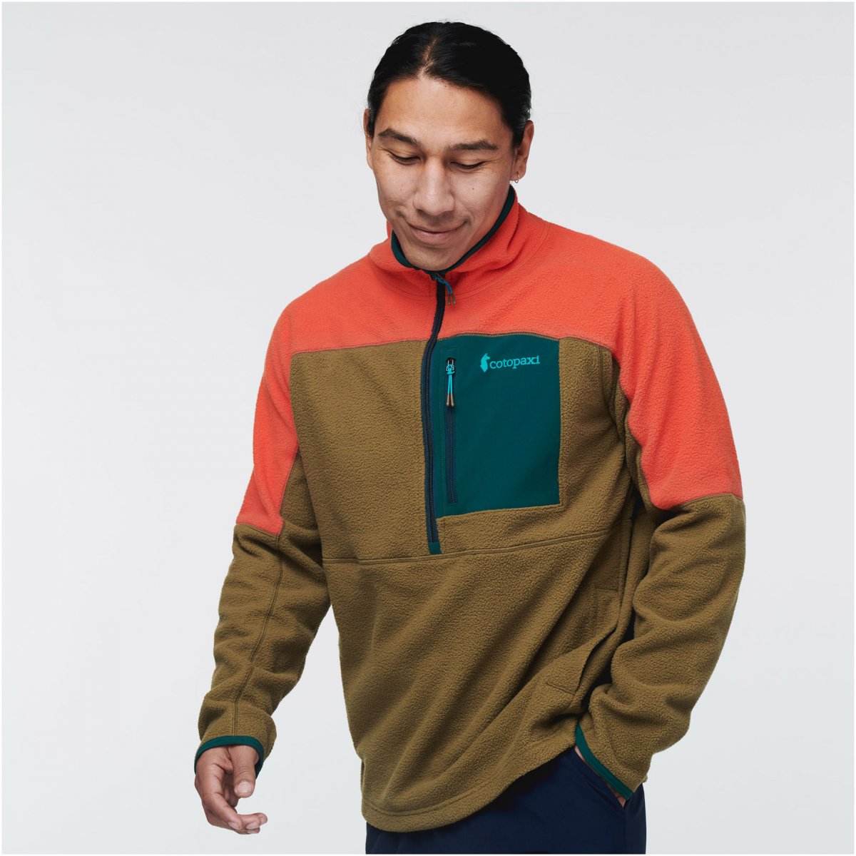 Abrazo Half-Zip Fleece Jacket Man