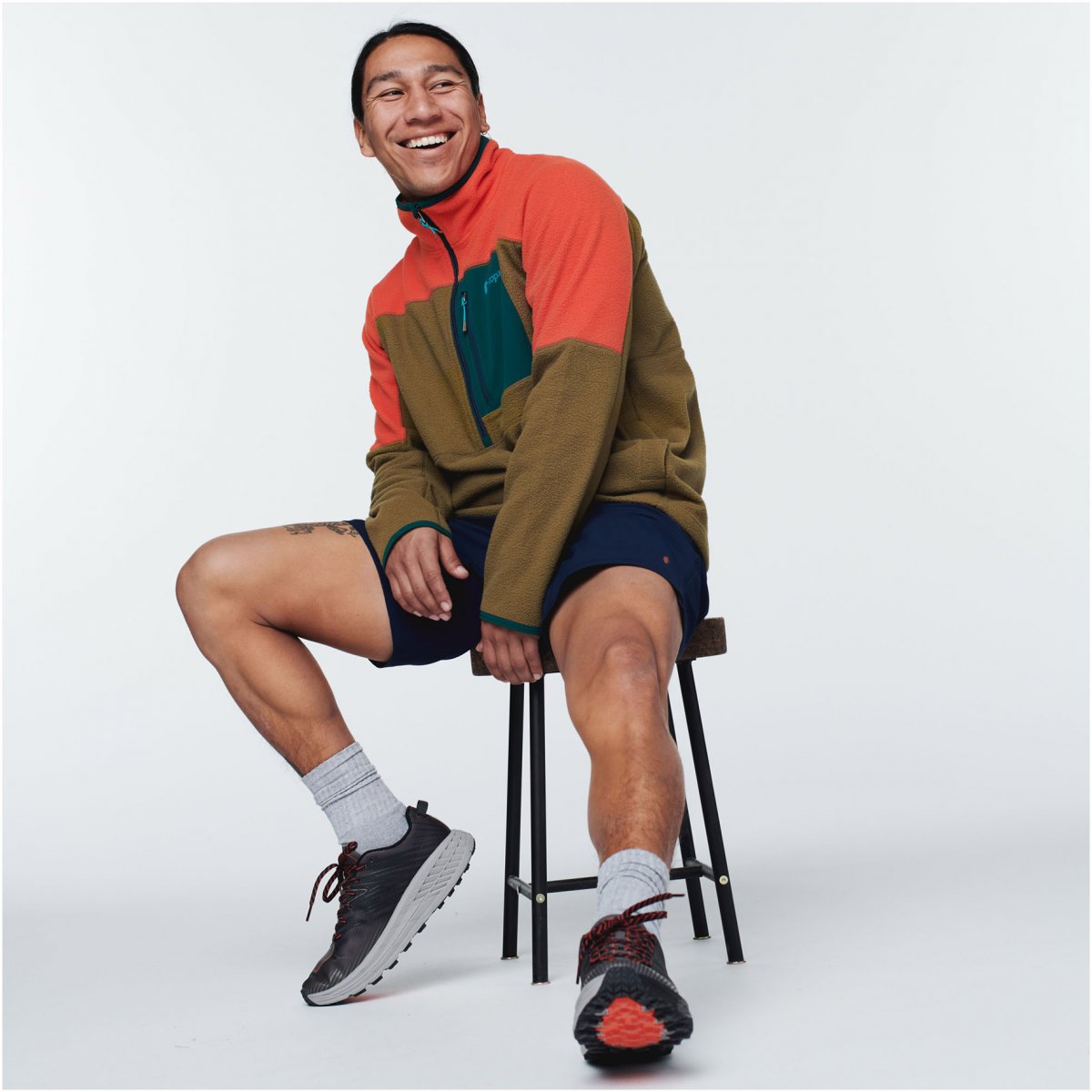 Abrazo Half-Zip Fleece Jacket Man
