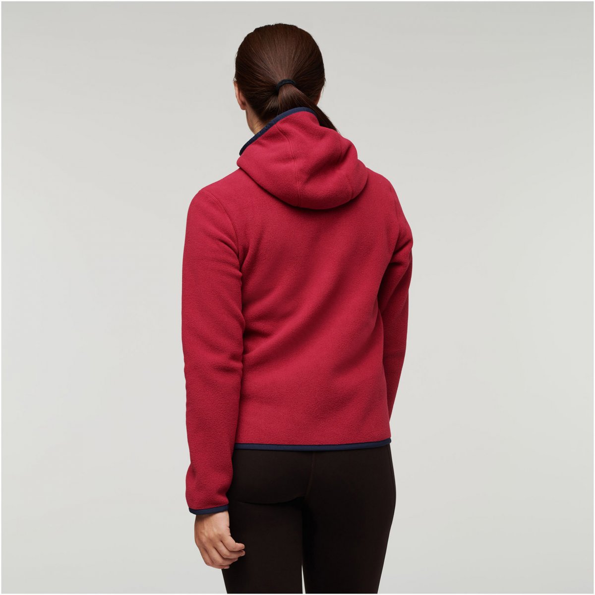 Teca Fleece Hooded Full-Zip Jacket Woman