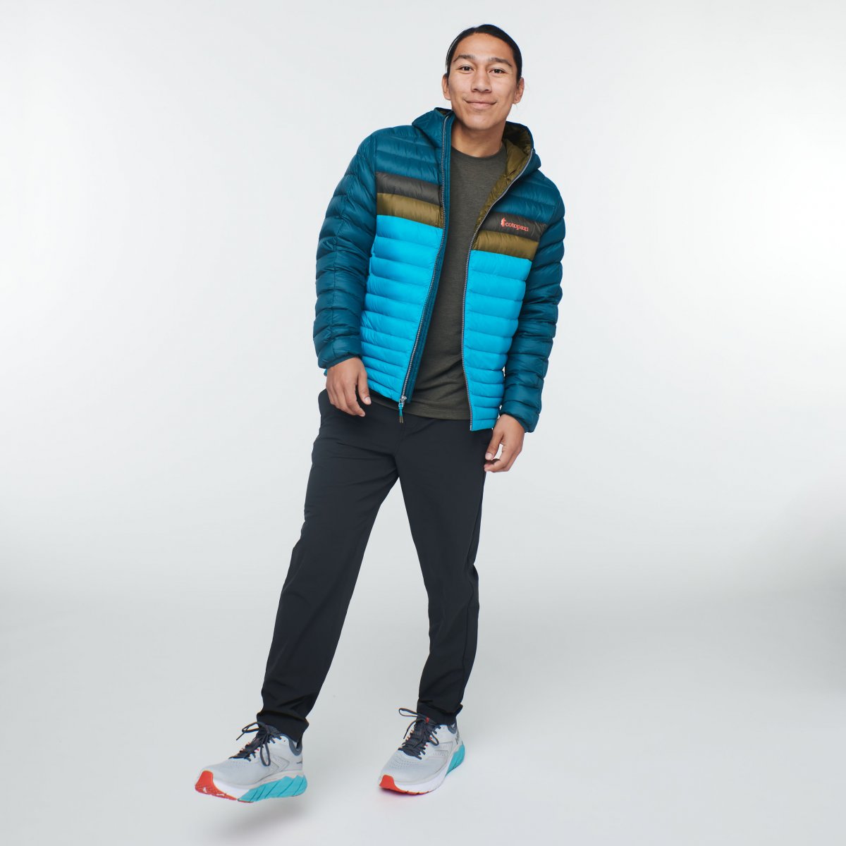 Fuego Down Hooded Jacket Man