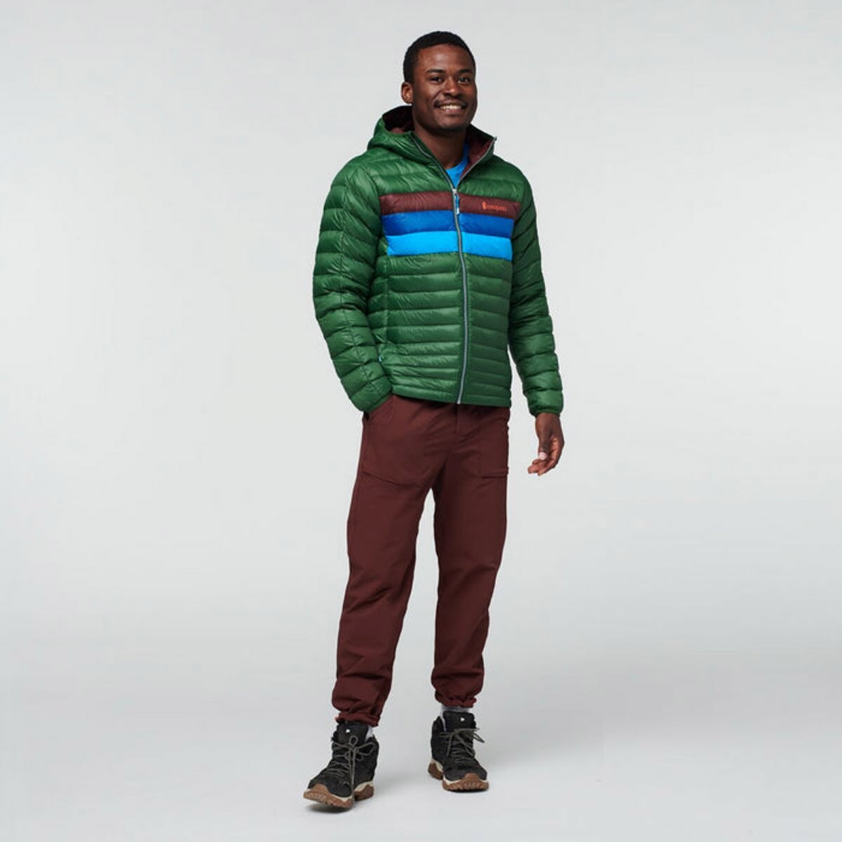 Fuego Down Hooded Jacket Man