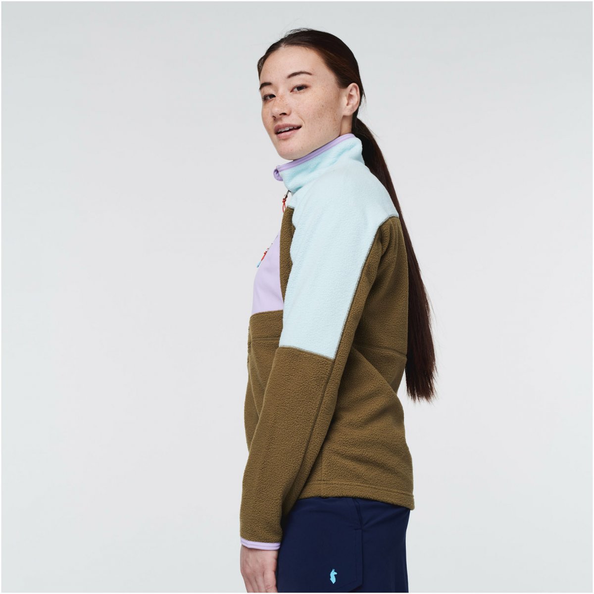 Abrazo Half-Zip Fleece Jacket Woman