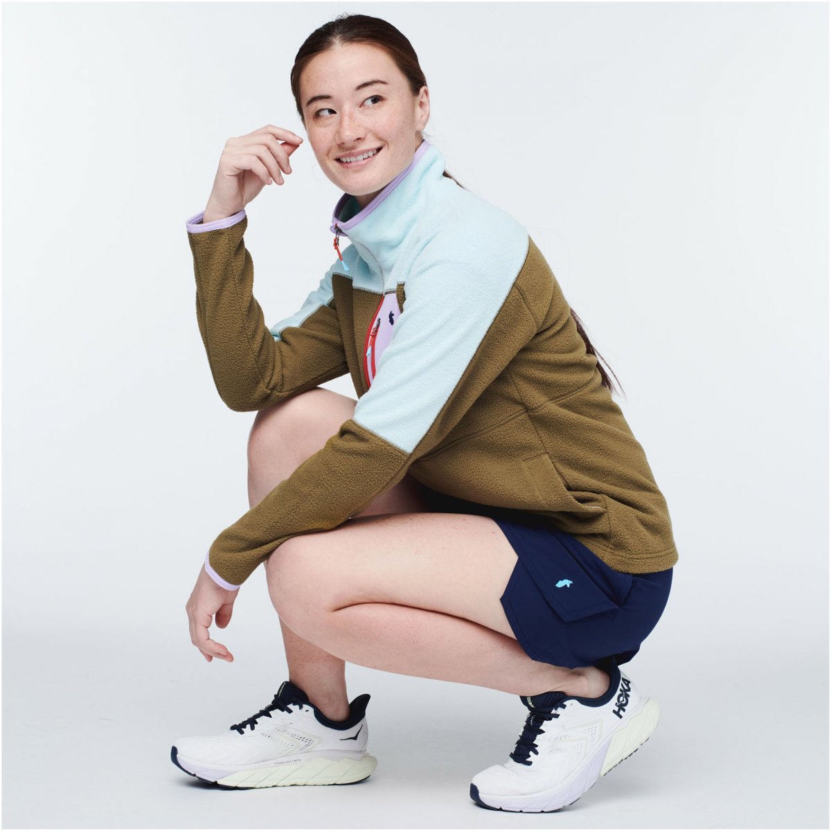 Abrazo Half-Zip Fleece Jacket Woman