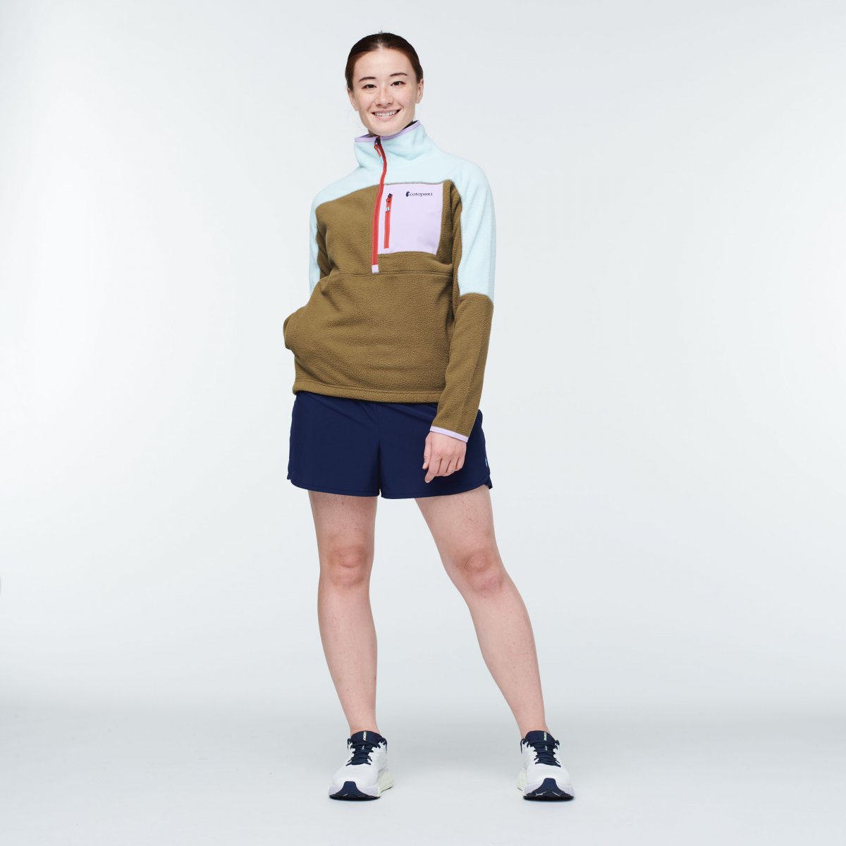 Abrazo Half-Zip Fleece Jacket Woman