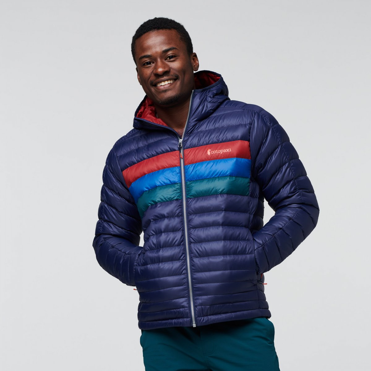 Fuego Down Hooded Jacket Man