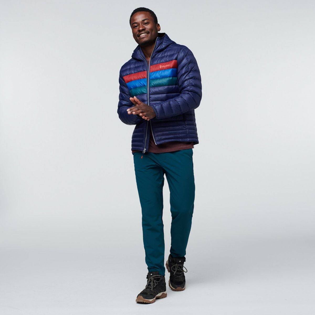 Fuego Down Hooded Jacket Man