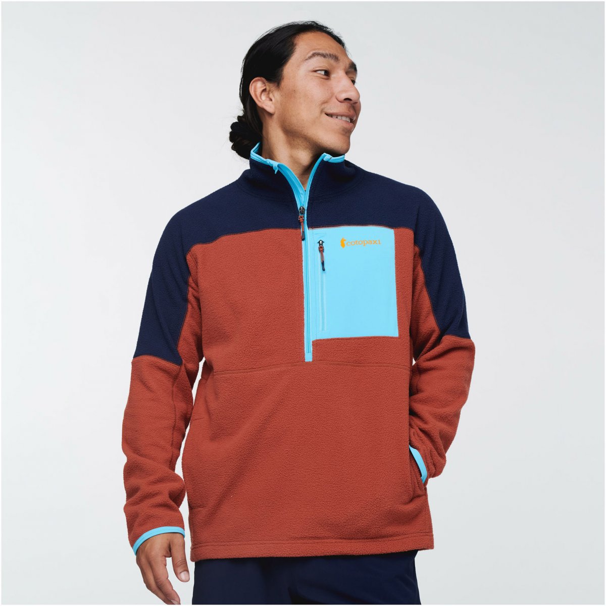 Abrazo Half-Zip Fleece Jacket Man