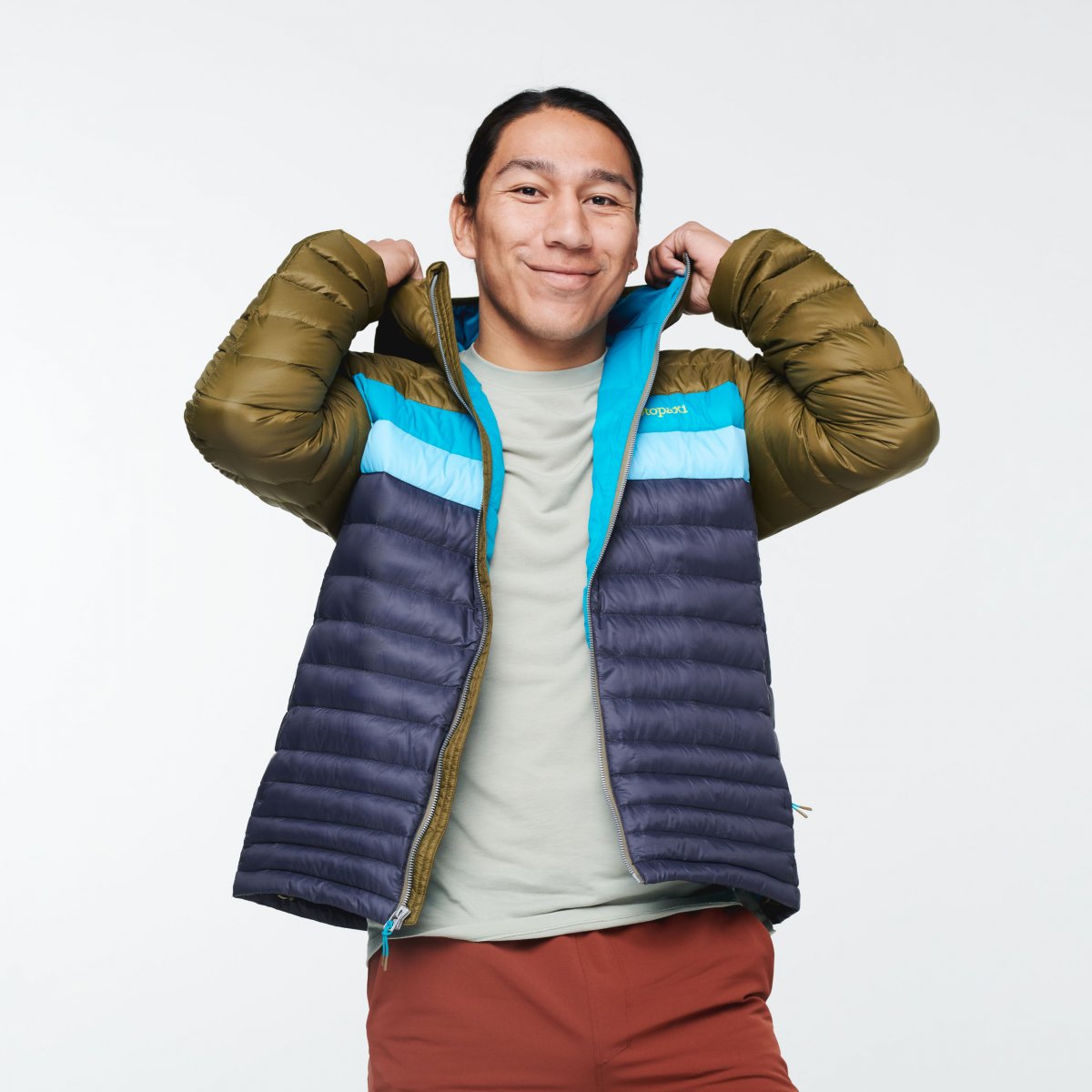 Fuego Down Hooded Jacket Man