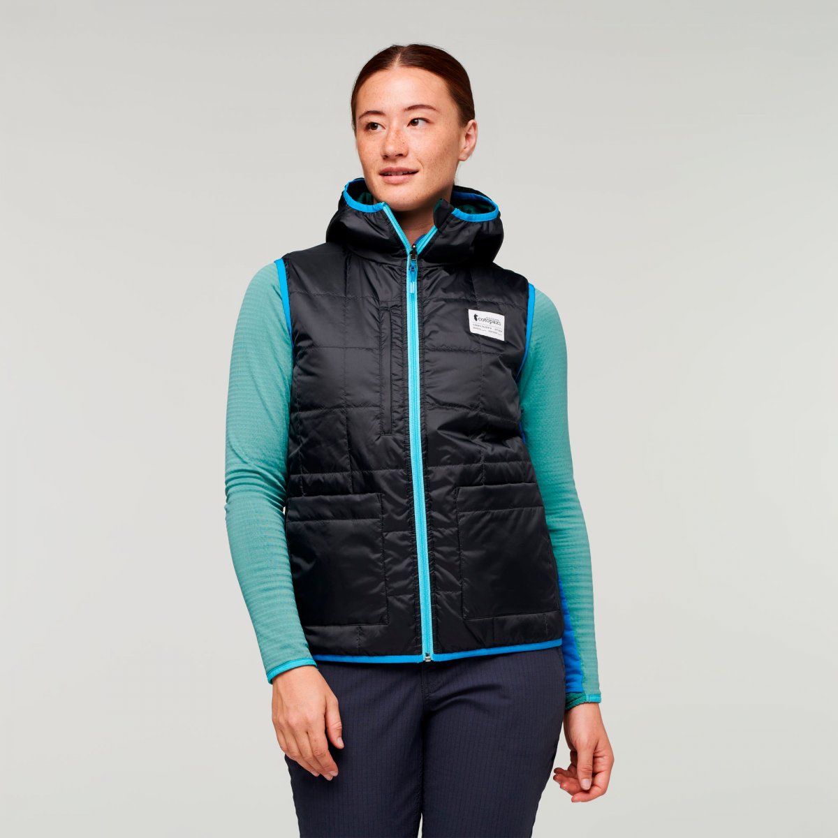 Teca Calido Hooded Vest Woman
