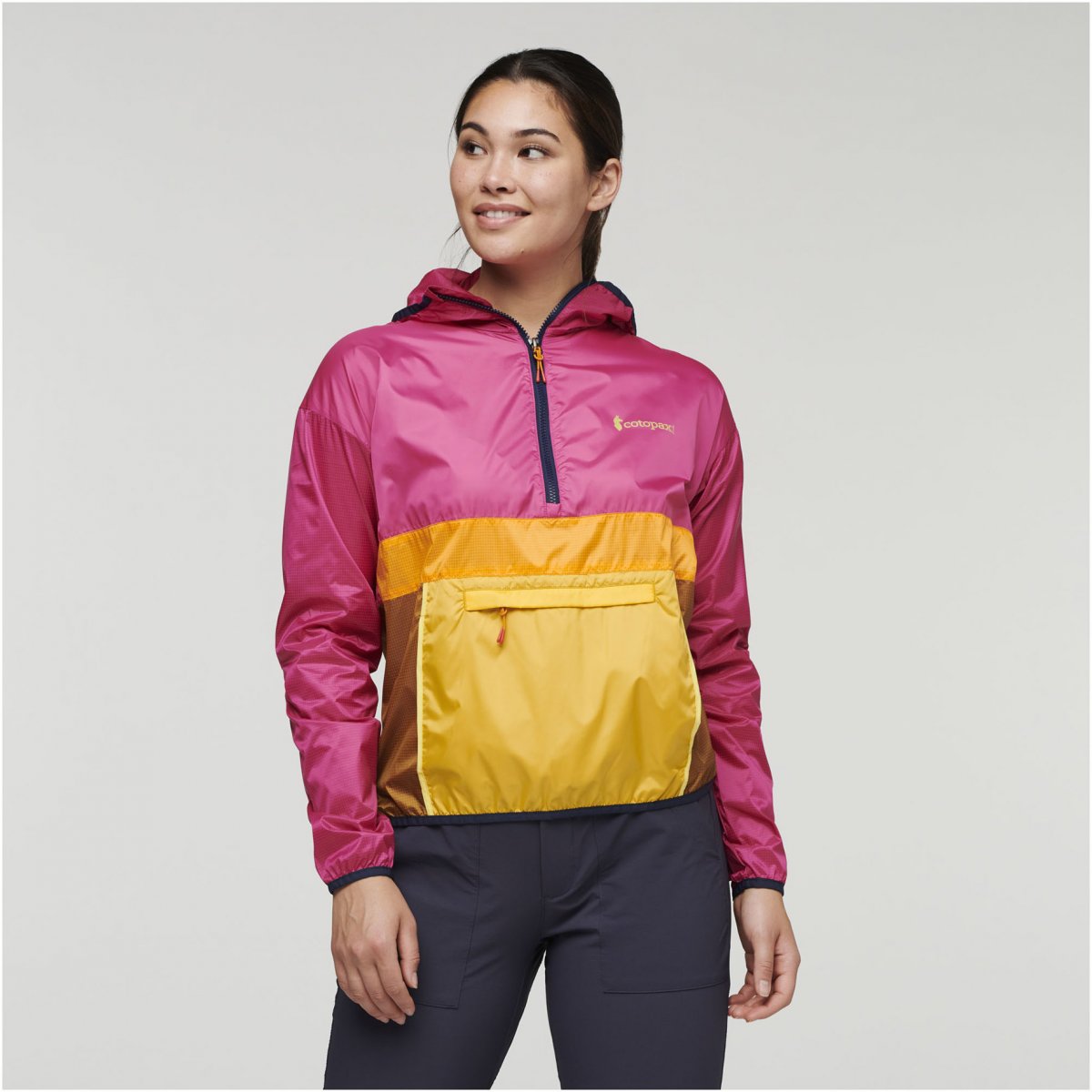 Teca Half-Zip Windbreaker Woman
