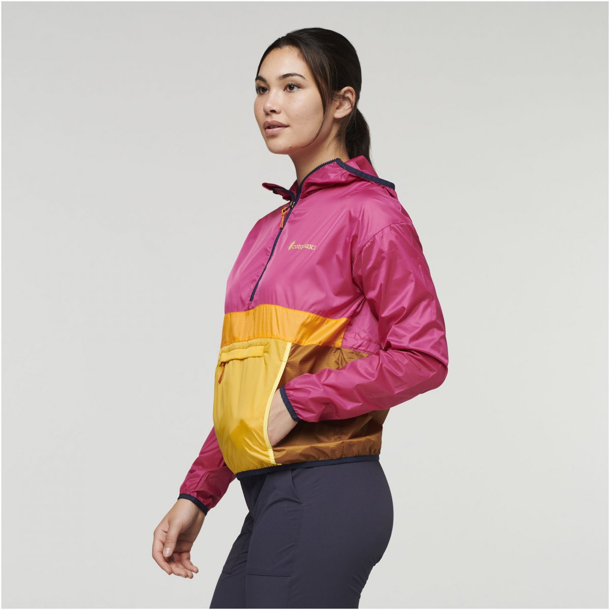 Teca Half-Zip Windbreaker Woman