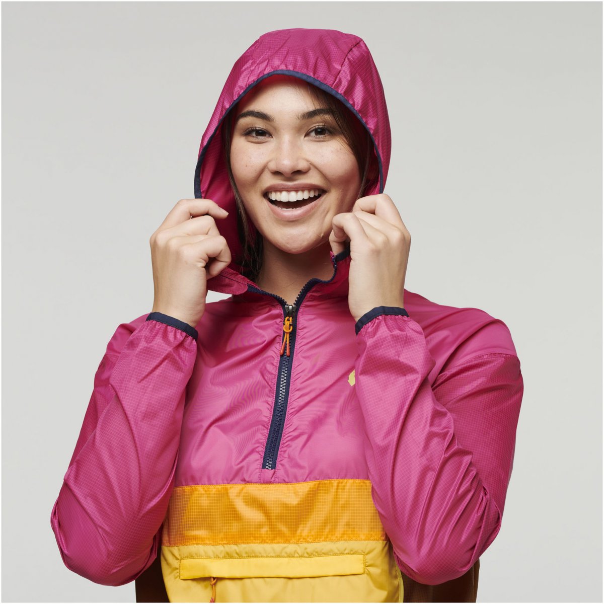 Teca Half-Zip Windbreaker Woman