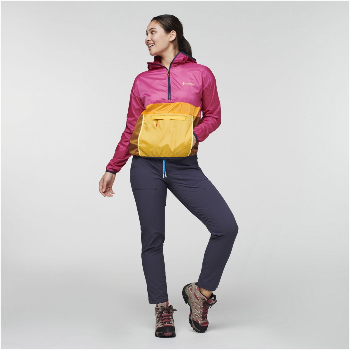 Teca Half-Zip Windbreaker Woman
