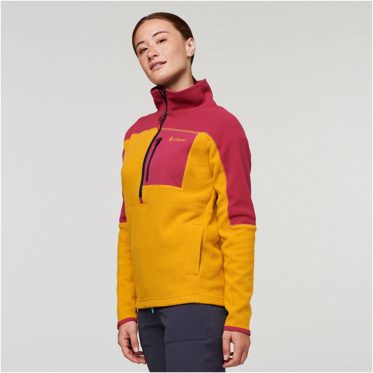 Abrazo Half-Zip Fleece Jacket Woman