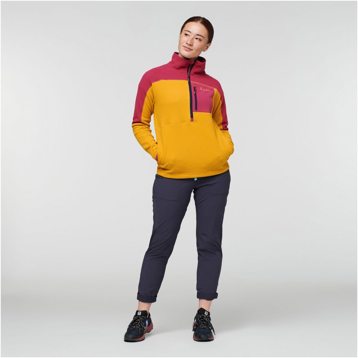Abrazo Half-Zip Fleece Jacket Woman