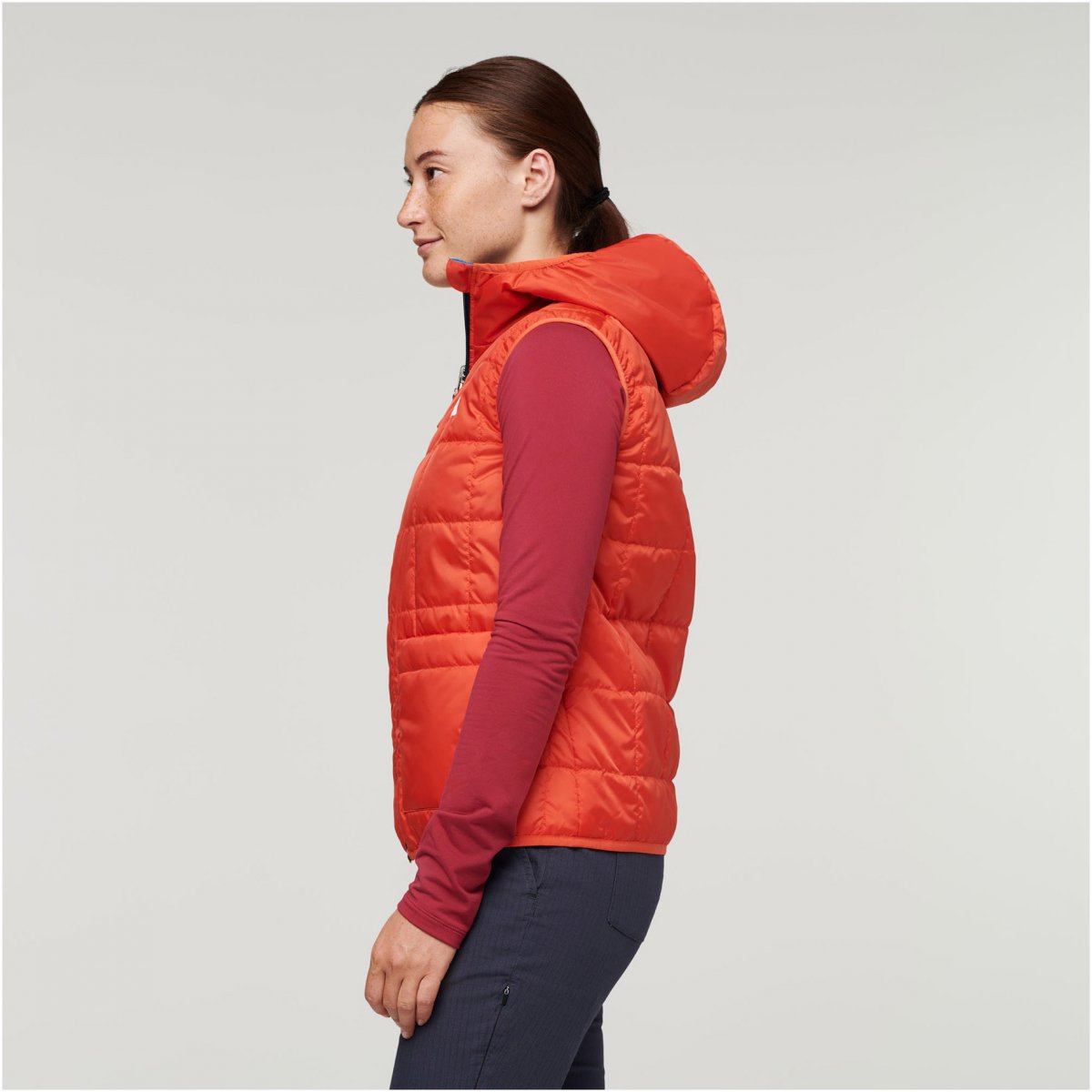 Teca Calido Hooded Vest Woman