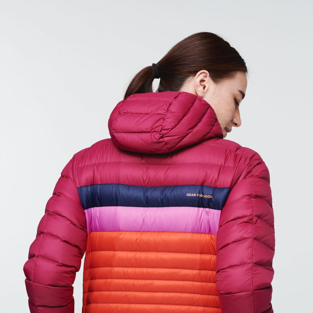 Fuego Down Hooded Jacket Woman
