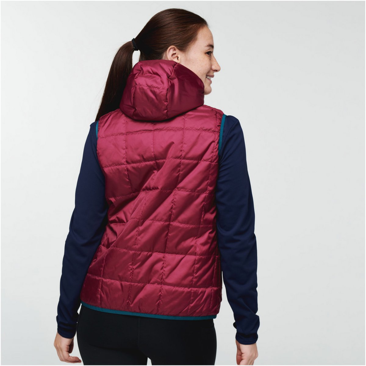 Teca Calido Hooded Vest Woman