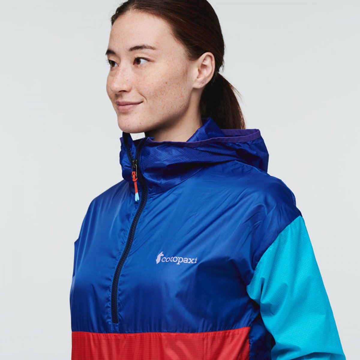 Teca Half-Zip Windbreaker Woman