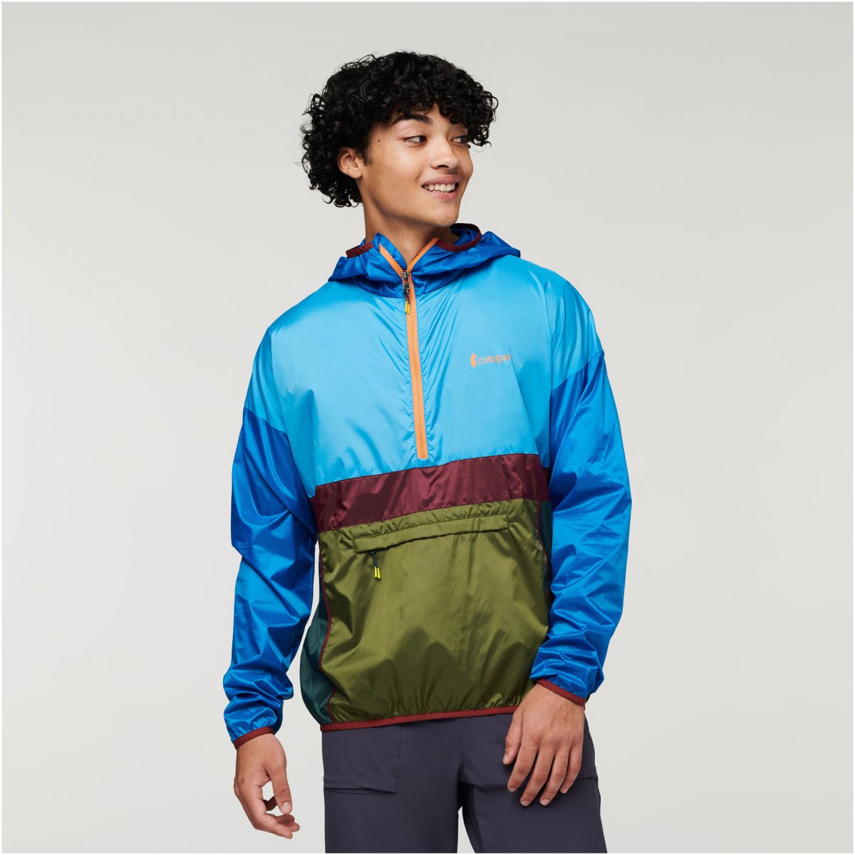 Teca Half-Zip Windbreaker Man
