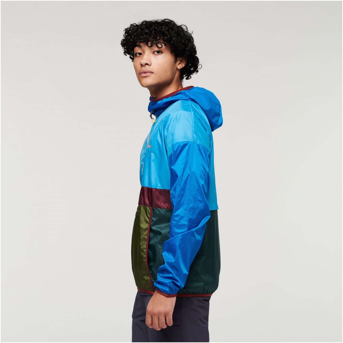 Teca Half-Zip Windbreaker Man