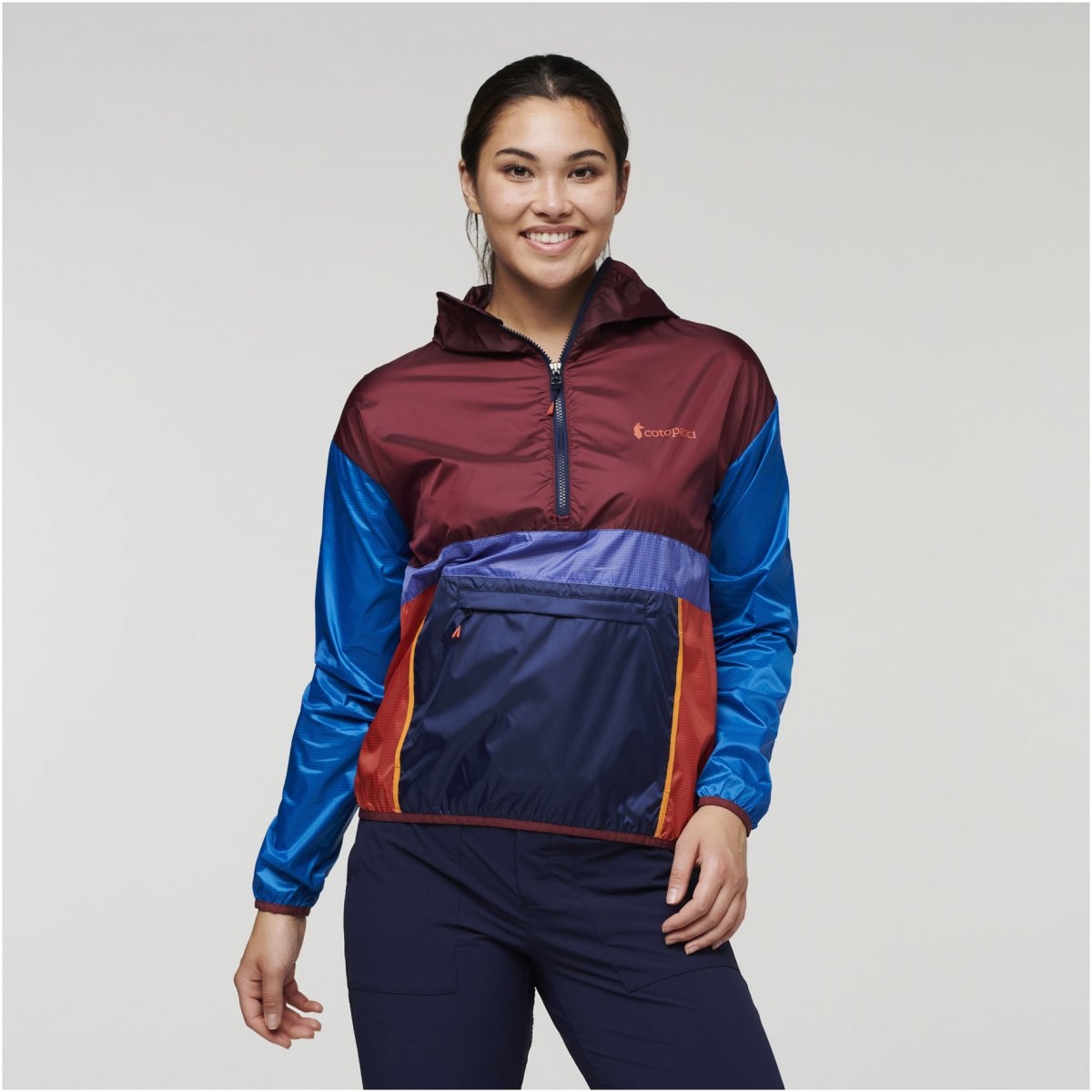 Teca Half-Zip Windbreaker Woman