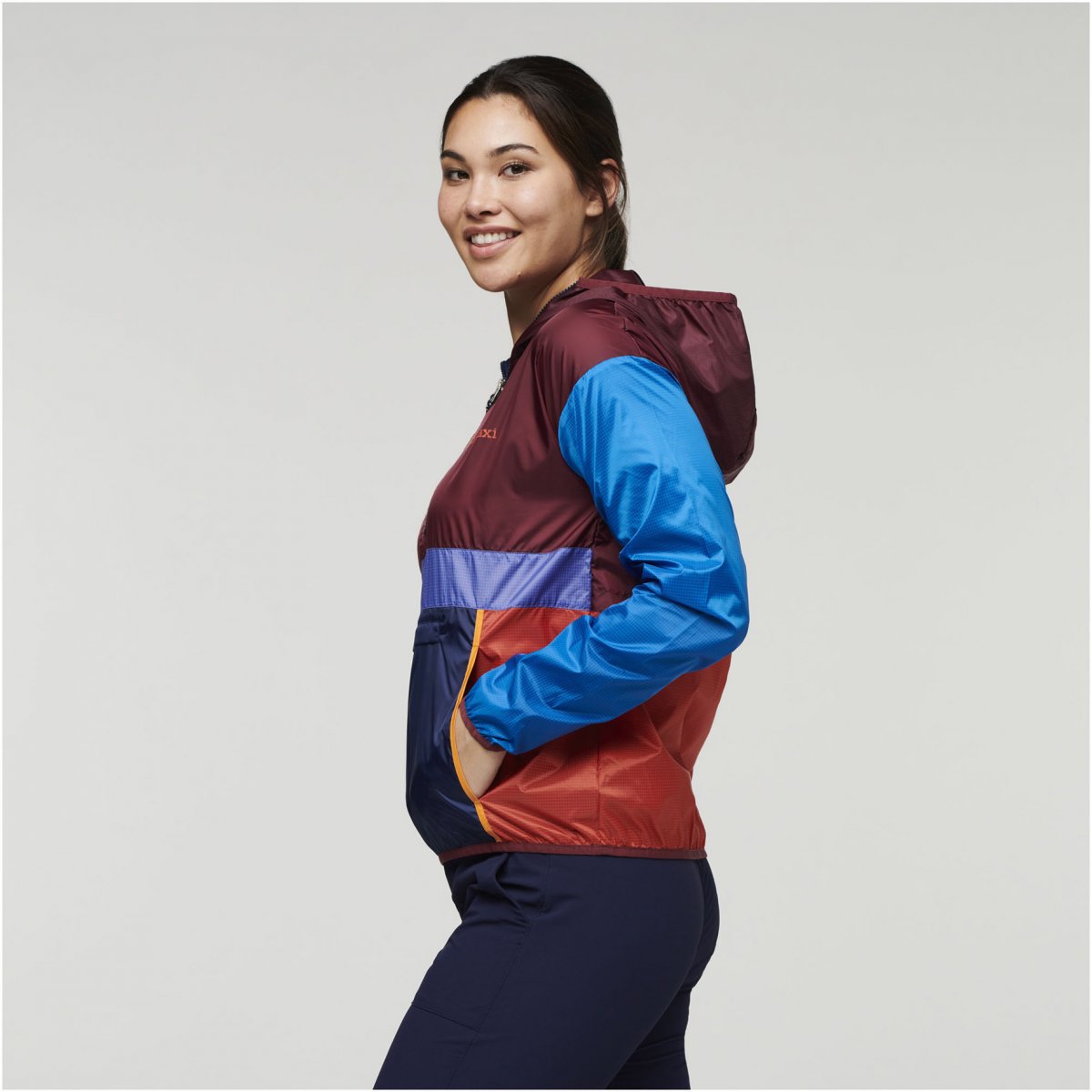 Teca Half-Zip Windbreaker Woman