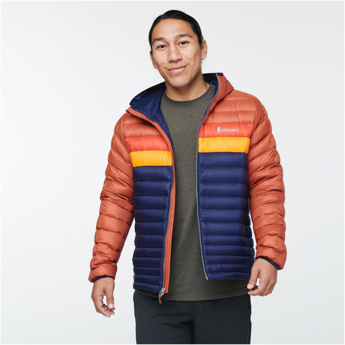 Fuego Down Hooded Jacket Man