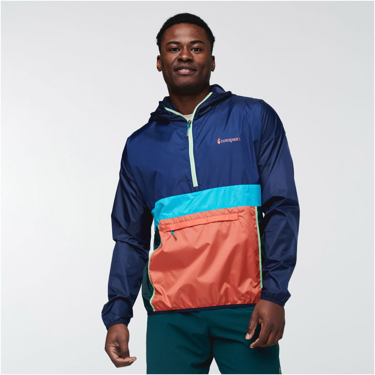 Teca Half-Zip Windbreaker Man