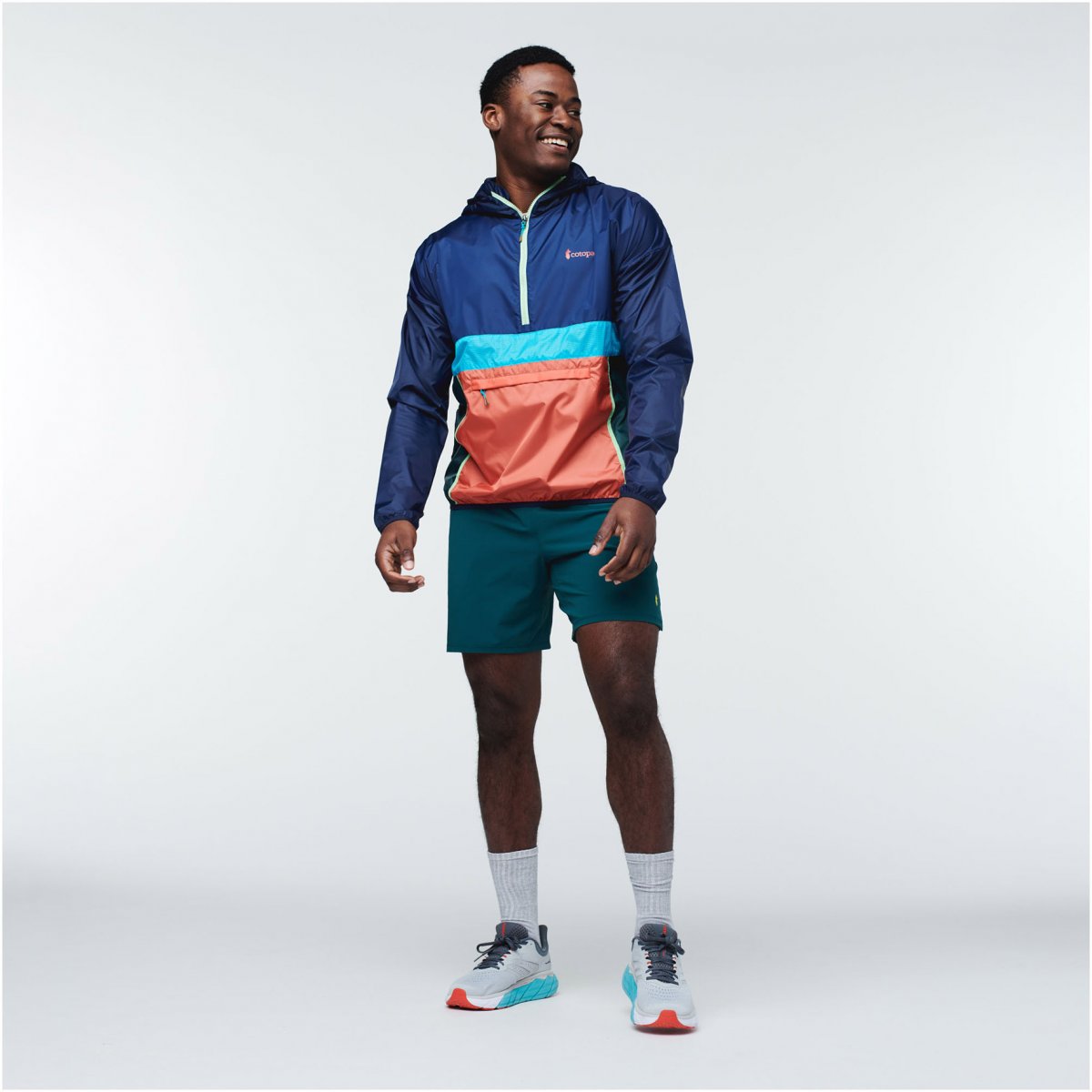 Teca Half-Zip Windbreaker Man